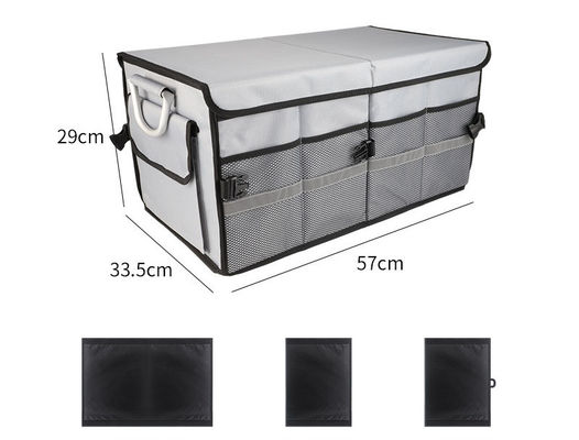 Organice su coche con esta caja de almacenamiento plegable de gran capacidad