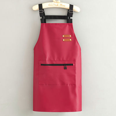 Material de cuero ecológico del delantal de cuero de cocina multifunción para la vida diaria uniforme