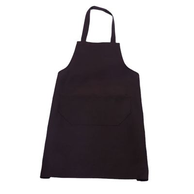Polímero de algodón negro impermeable del delantal de cocina para la vida diaria