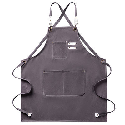Tipo uniforme personal de servicio de tela personalizada Chef algodón del unisex delantal para el trabajo de la cocina bar