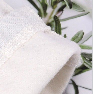 Tejido de algodón ecológico de cuerda de tira de traje de baño de tela bolsa de almacenamiento con revestimiento impermeable