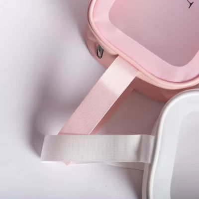 Bolsa de hielo a prueba de agua Logotipo personalizado Impreso Bolsa cosmética de moda Bolsa de PVC Bolsa de maquillaje