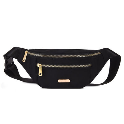 Logotipo personalizado Bolso de cintura con cierre de cremallera portátil Bolso de bolso para correr