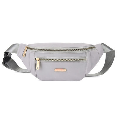 Logotipo personalizado Bolso de cintura con cierre de cremallera portátil Bolso de bolso para correr