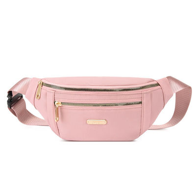 Logotipo personalizado Bolso de cintura con cierre de cremallera portátil Bolso de bolso para correr