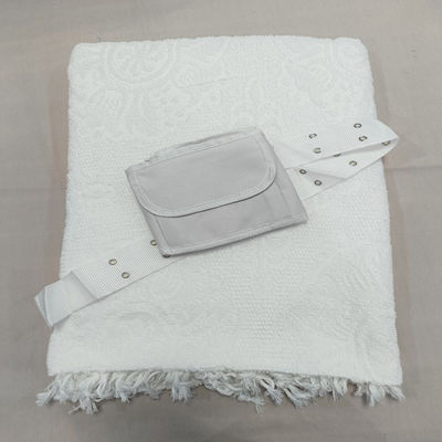 Accesorios de ropa personalizados tamaño libre Ihram Hajj y Umrah con cinturones para hombres musulmanes