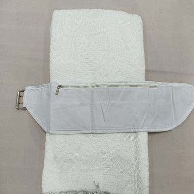Accesorios de ropa personalizados tamaño libre Ihram Hajj y Umrah con cinturones para hombres musulmanes