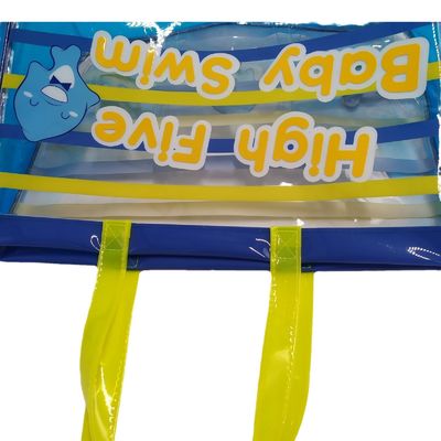2024 Bolsas de playa transparentes de PVC de gran capacidad para artículos esenciales de la vida diaria
