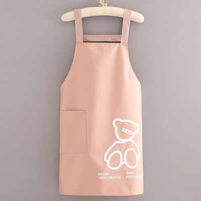 Apron de vida cotidiana con logotipo personalizado bolsillos impermeable poliéster algodón de cocina del chef