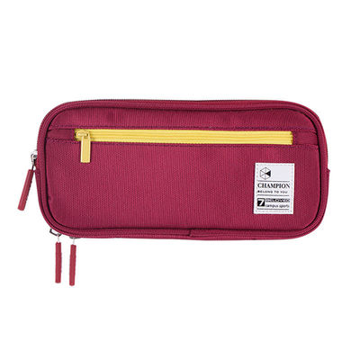 Bolsa de papelería de lienzo impresa con logotipo personalizado perfecta para soluciones de almacenamiento de cosméticos