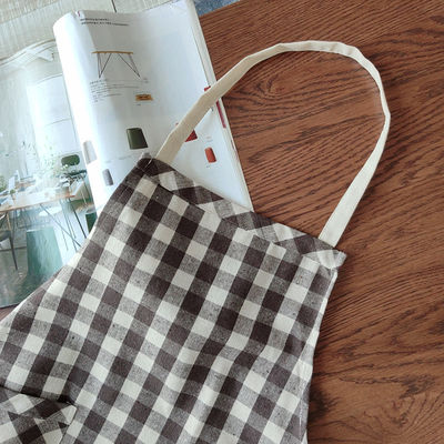 Vida diaria Métodos de impresión Impresión de papel de aluminio Delantal para asistentes de salón de moda simple