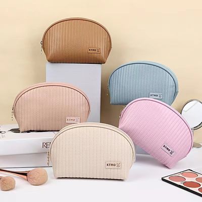 Bolso de maquillaje de cuero personalizado para artículos de tocador y cosméticos