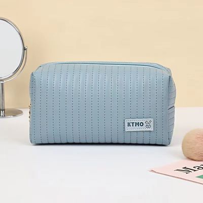 Bolso de maquillaje de cuero personalizado para artículos de tocador y cosméticos