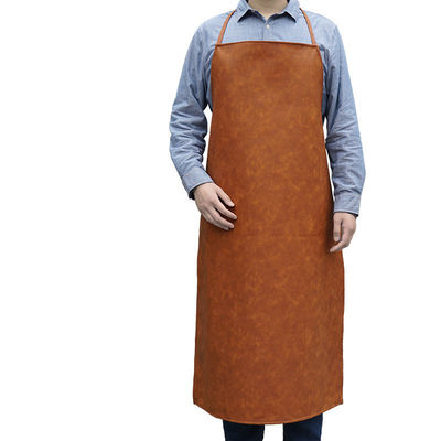 Aproncillas de cuero de barbero de algodón natural para herramienta de trabajo de restaurante de cafetería a medida