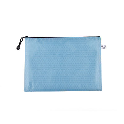 Bolsa de archivos de poliéster con patrón de fútbol colorida impermeable Bolsa de almacenamiento de papel con bolsa