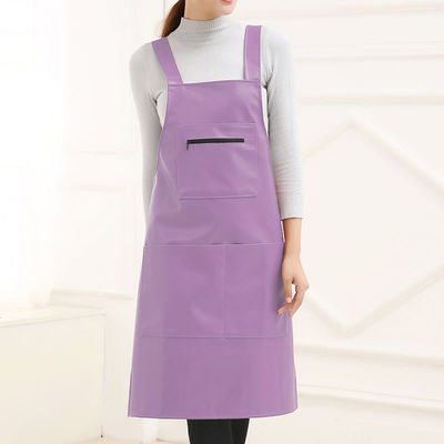 Apron de cuero con logotipo personalizado para chef estilista parrilla restaurante bar y cafeterías duradero