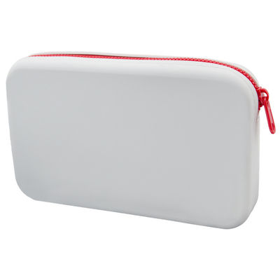 Bolsa de almacenamiento de producción digital con logotipo bolsa cosmética impermeable pincel de maquillaje de silicona