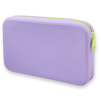 Bolsa de almacenamiento de producción digital con logotipo bolsa cosmética impermeable pincel de maquillaje de silicona
