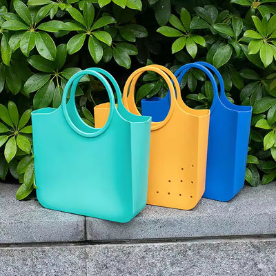 Inmune a agua M tamaño de mano para actividades al aire libre PVC material de revestimiento bolsa de playa Bogg