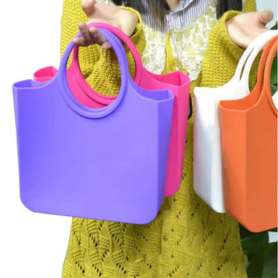 Inmune a agua M tamaño de mano para actividades al aire libre PVC material de revestimiento bolsa de playa Bogg