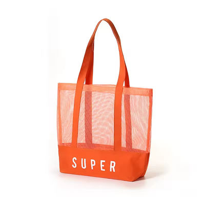 Material principal de poliéster bolso de bolsa de arena de playa personalizado ultraligero