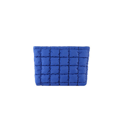 Bolso de plumas cuadradas de revestimiento de poliéster 2024 Tendencia Bolso de embrague de color puro para mujeres de moda