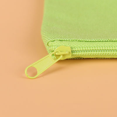 Bolsa de lápiz de lienzo de impresión de logotipo personalizado para los requisitos del cliente