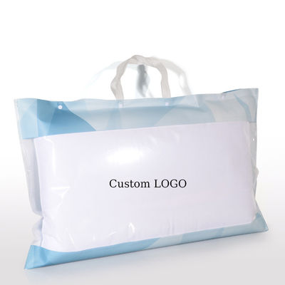 Color personalizado PVC y bolso no tejido para el embalaje de edredones con decoración personalizada