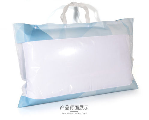 Color personalizado PVC y bolso no tejido para el embalaje de edredones con decoración personalizada