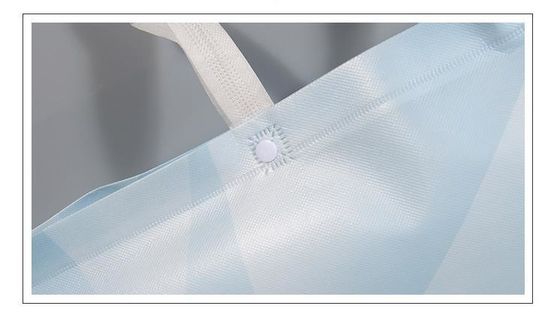 Color personalizado PVC y bolso no tejido para el embalaje de edredones con decoración personalizada