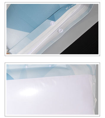 Color personalizado PVC y bolso no tejido para el embalaje de edredones con decoración personalizada