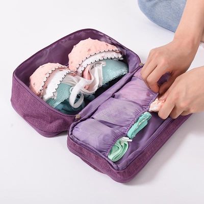 Bolsa de maquillaje de viaje impresa con logotipo personalizado para almacenamiento de maquillaje de moda y organizado