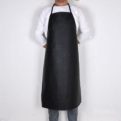 Apron de trabajo de cocina de cuero PU con OEM / ODM aceptable