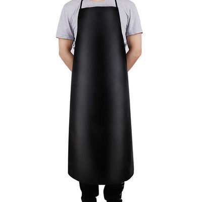 Apron de trabajo de cocina de cuero PU con OEM / ODM aceptable