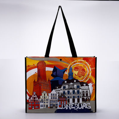 Bolsas de compras personalizadas de tejido no tejido reutilizable para el último estilo de moda