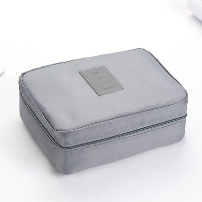 Bolsa de viaje de almacenamiento de tamaño de color de logotipo personalizado bolsas de tocador de gran capacidad a prueba de agua