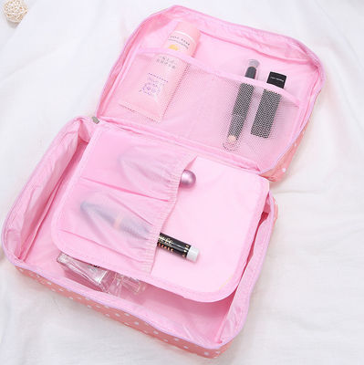 Bolsa de viaje de almacenamiento de tamaño de color de logotipo personalizado bolsas de tocador de gran capacidad a prueba de agua