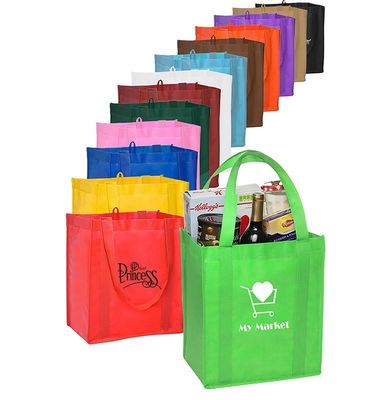 Más reciente estilo de moda Impresión personalizada de tejido no tejido Productores de bolsas de ropa