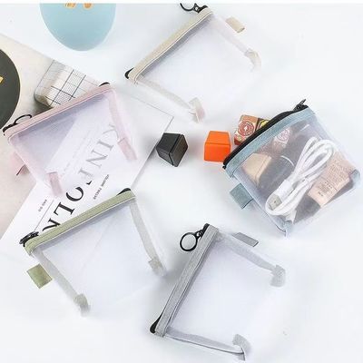 Acceptable OEM/ODM Bolsa de lavado portátil de malla de color personalizado para almacenamiento de logotipos reciclados