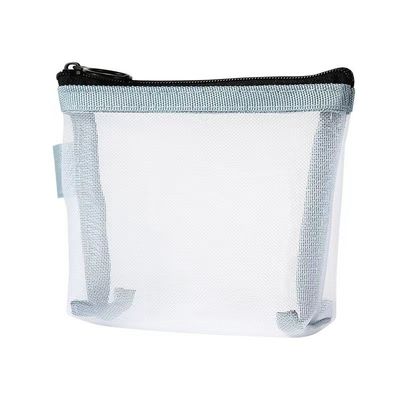 Acceptable OEM/ODM Bolsa de lavado portátil de malla de color personalizado para almacenamiento de logotipos reciclados