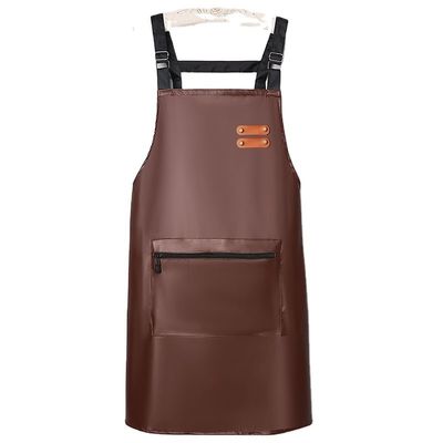 Apron de cuero de moda personalizado para barbacoa y apoyo de herramientas de trabajo 7 días Pedido de muestra