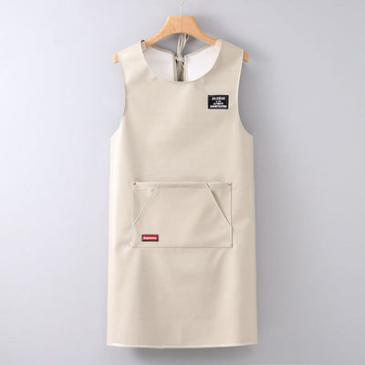 Apron de trabajo de cuero genuino para chef carnicero metalero carpintero