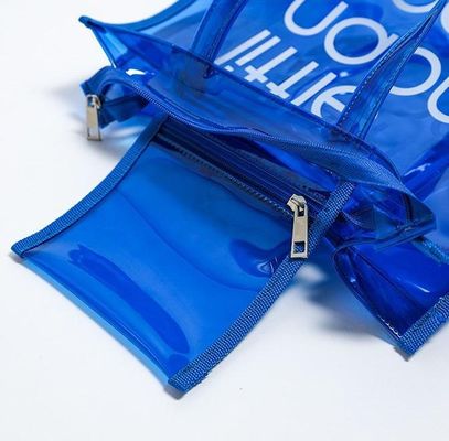 En el estuche se incluye el logotipo personalizado, bolsa transparente de PVC con cremallera y bolsillo.