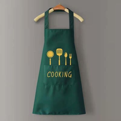 Apron de denim Logotipo personalizado para Chef Sublimación Impermeable Pron de poliéster de algodón