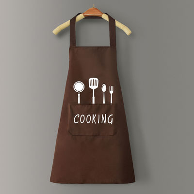 Apron de denim Logotipo personalizado para Chef Sublimación Impermeable Pron de poliéster de algodón