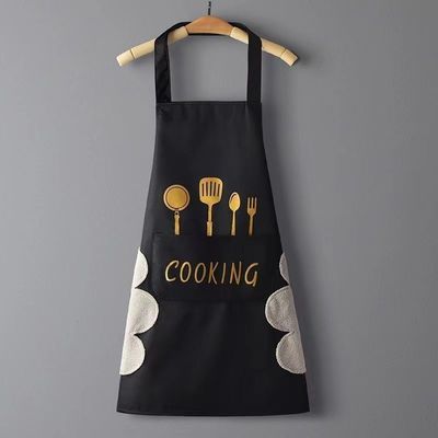 Apron de denim Logotipo personalizado para Chef Sublimación Impermeable Pron de poliéster de algodón