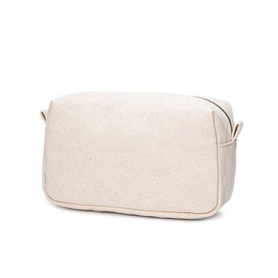 Material RPET transparente personalizado Mano Negro Toiletry Bolsa cosmética con logotipo cierre de cremallera