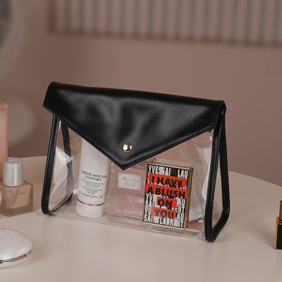 Mejor bolso cosmético de PU personalizado con logotipo de maquillaje