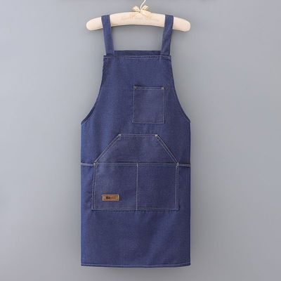 Perro de peluquería de denim personalizado herramientas de jardín delantal con bolsillos soporte 7 días Pedido de muestra