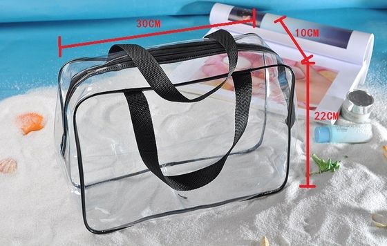 3-Pc Bolsa de cosméticos cristalinos para viajes y artículos de tocador OEM/ODM aceptable